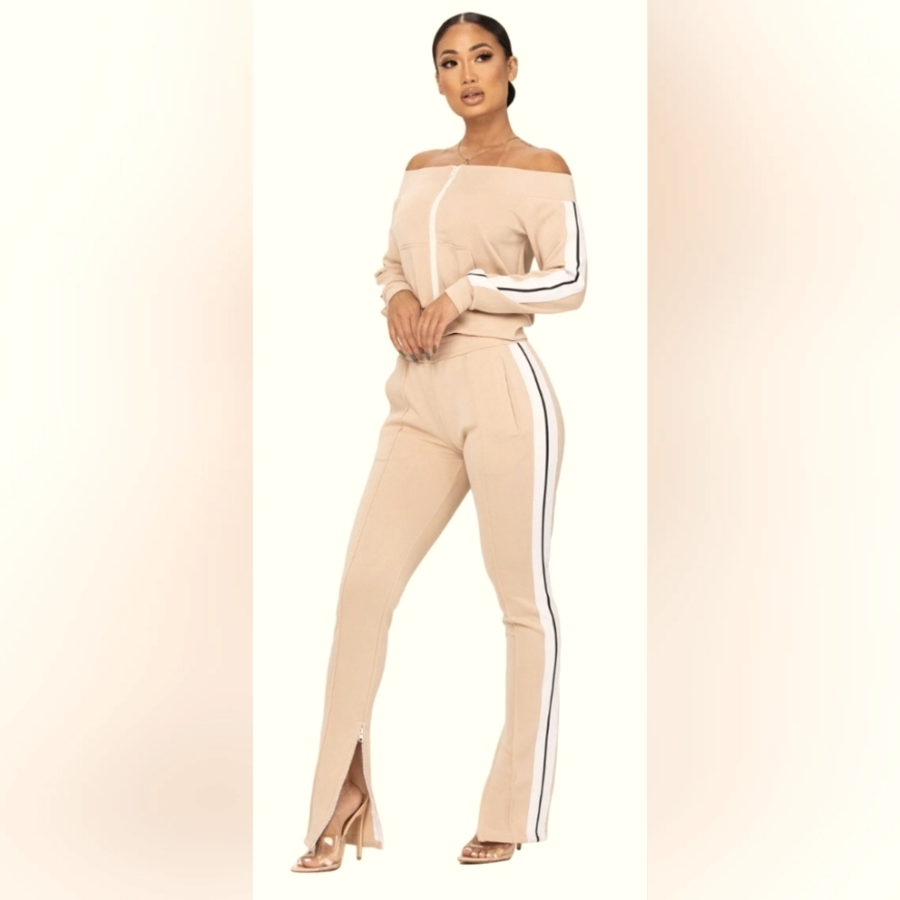 2 piece track pants set